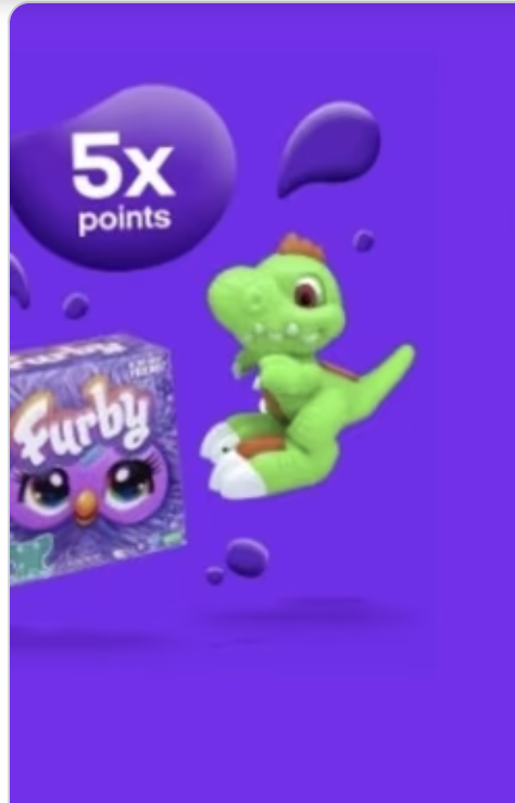Get 5 x Nectar points between 27th October to 30th October on Argos toys
